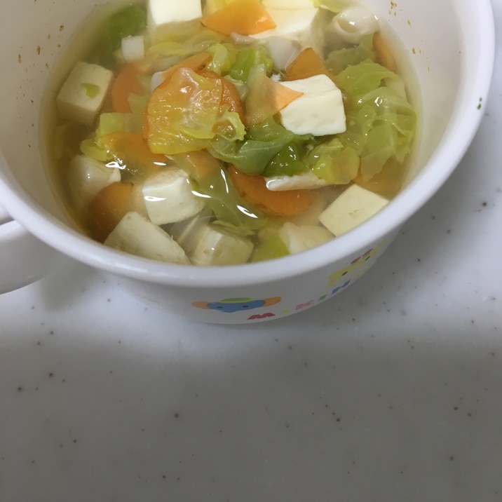 離乳食後期 白菜と豆腐の野菜スープ レシピ 作り方 By Xmickyx 楽天レシピ 離乳食後期 白菜と豆腐の野菜スープ レシピ 作り方 By Xmickyx 楽天レシピ